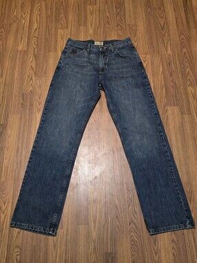 Wrangler 20X Competition Mens 32x34 Relaxed Bootcut Blue Cowboy Jeans Rodeo F62